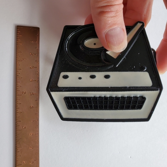 Genuine Mobtown Chicago Turntable Belt Buckle - Picture 3 of 5